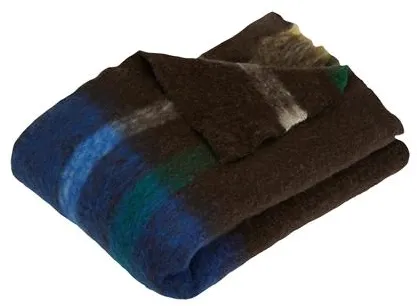 Hübsch Graphic Tæppe Brun/Flerfarvet